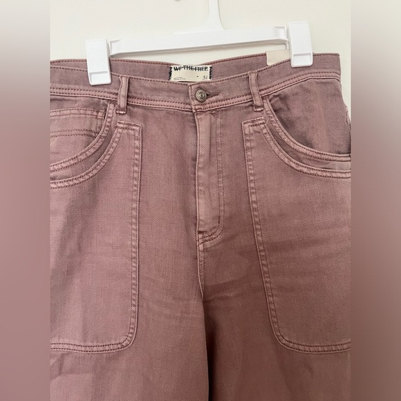 Free People We The Free Piper Mid-Rise Crop Wide-Leg Jeans - Picture 3 of 12